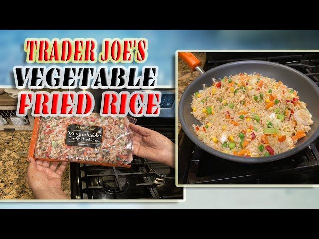 TRADER JOE'S VEGETABLE FRIED RICE