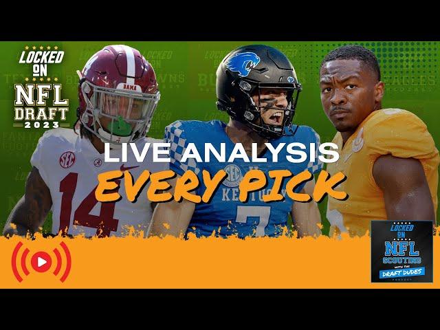 NFL Draft 2023 Day 2 LIVE expert analysis of picks, trades and prospects #NFLDraft