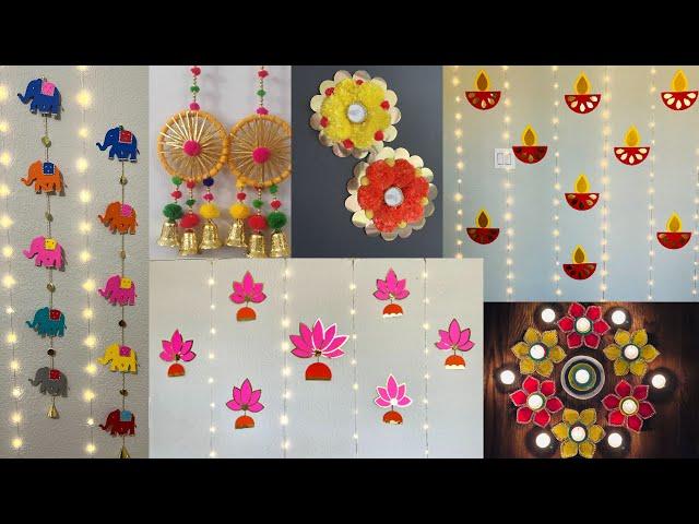 DIY - 6 DIWALI DECOR IDEAS || EASY & QUICK DIWALI DECORATION IDEAS AT HOME || DIWALI DECOR 2022