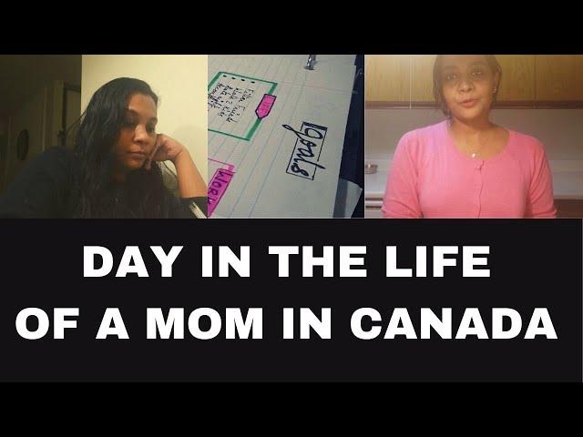 Day in the life of a mom in Canada | How I manage house chores,kids and studies | Sujisha Arun