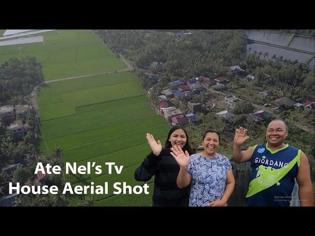 Aerial Shot of Ate Nels Tv House | Virtual Tour | Drone Shot | Birds Eye View