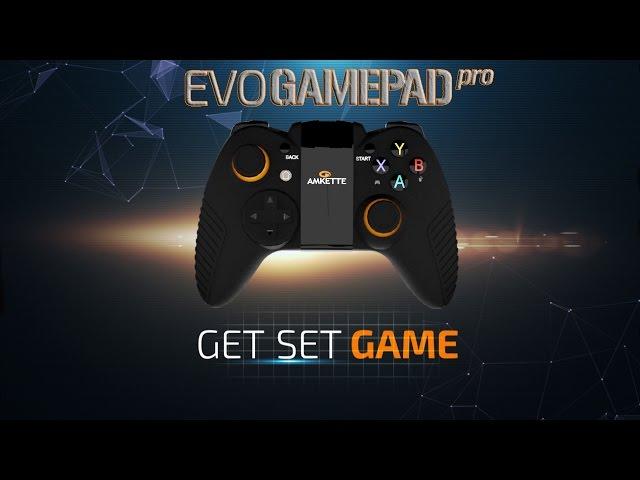 Introducing the Evo Gamepad Pro Bluetooth Controller for Android by Amkette