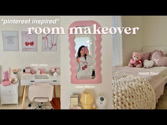 ULTIMATE AESTHETIC ROOM MAKEOVER ⭐️🩰 pinterest inspired transformation 