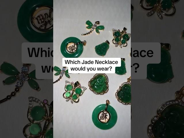 Which Jade necklace would you wear? #shorts #shortsfeed #youtubeshorts #jewelry