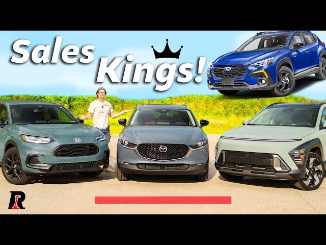 2024 Honda HR-V vs Subaru Crosstrek vs Mazda CX-30 vs Hyundai Kona / Boss Battle