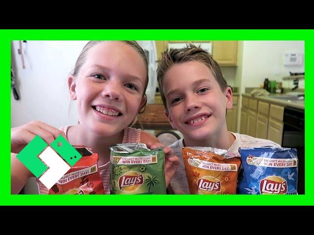 LAYS PASSPORT TO FLAVOR TASTE TEST (Day 1612) | Clintus.tv