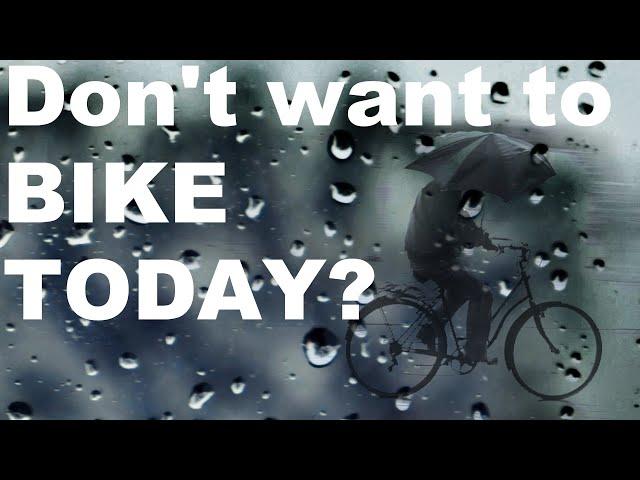 How to BIKE COMMUTE in the RAIN