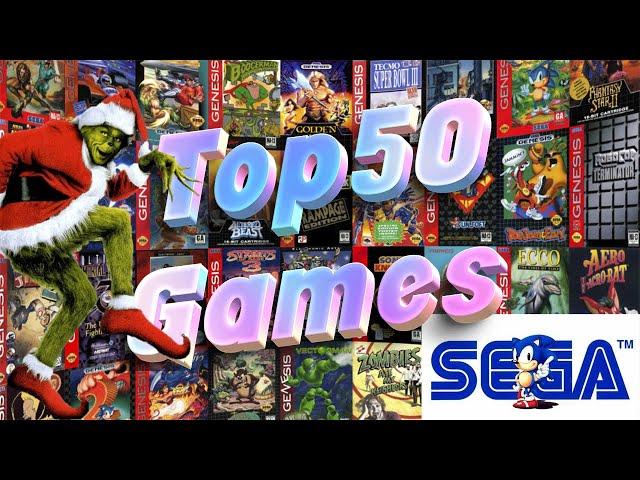 ТОП 50 САМЫХ ТОПОВЫХ ИГР НА СЕГА TOP 50 GAMES SEGA  ИГРЫ 90-Х НОСТАЛЬГИЯ