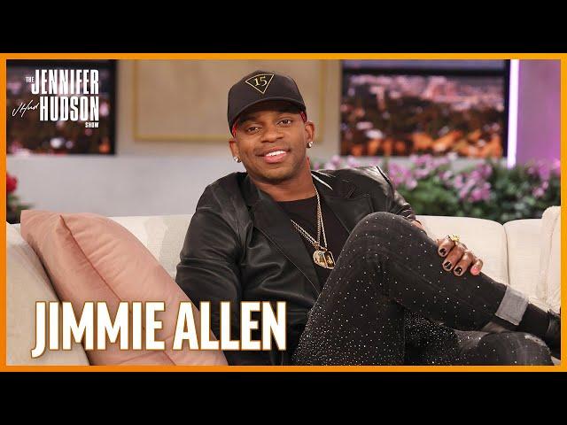 Jimmie Allen Explains Popular Country Phrases to Jennifer Hudson