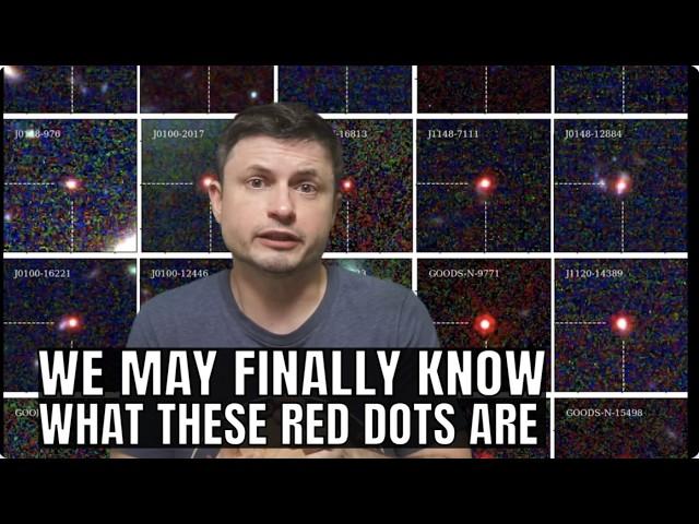 So What Are These Strange Little Red Dots Seen by JWST