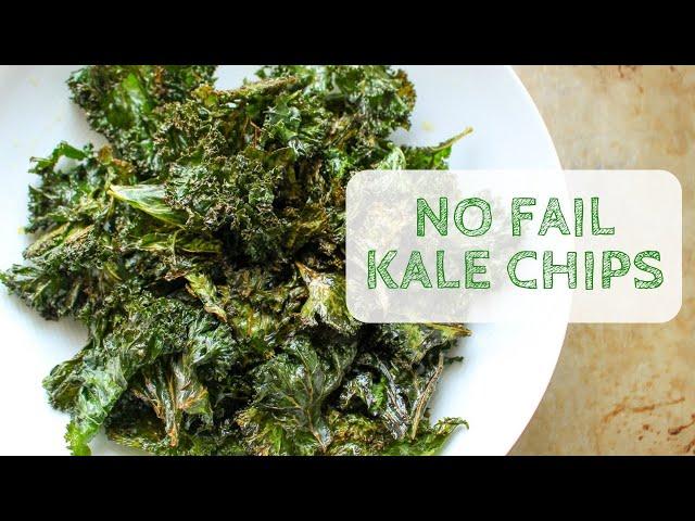 No Fail Kale Chips