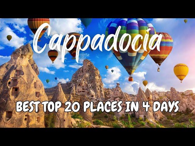 Discover Cappadocia, Turkey  charm: Ultimate 4-day travel guide | Top3Videos