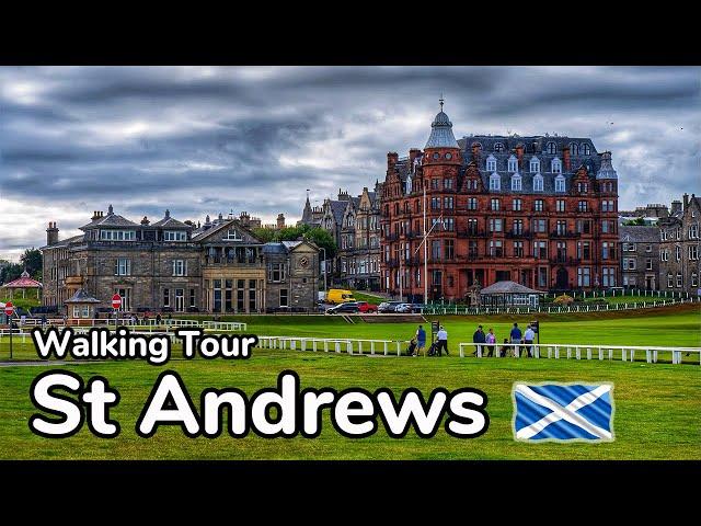 St Andrews, Fife | Scotland Town Centre Virtual Walking Tour 2023