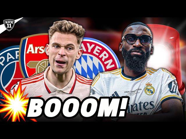 KIMMICH-POKER ESKALIERT! RÜDIGER-PANIK bei REAL! | KickNews