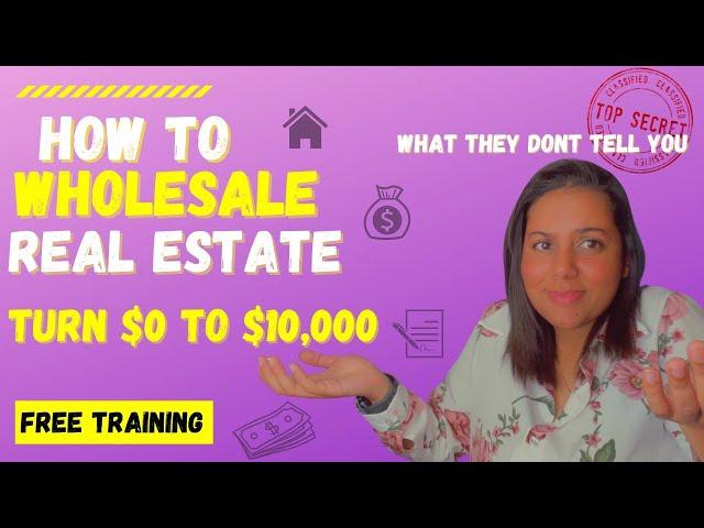 How To Wholesale Real Estate Step By Step ( Learn To Start, Grow and Automate Your Business)