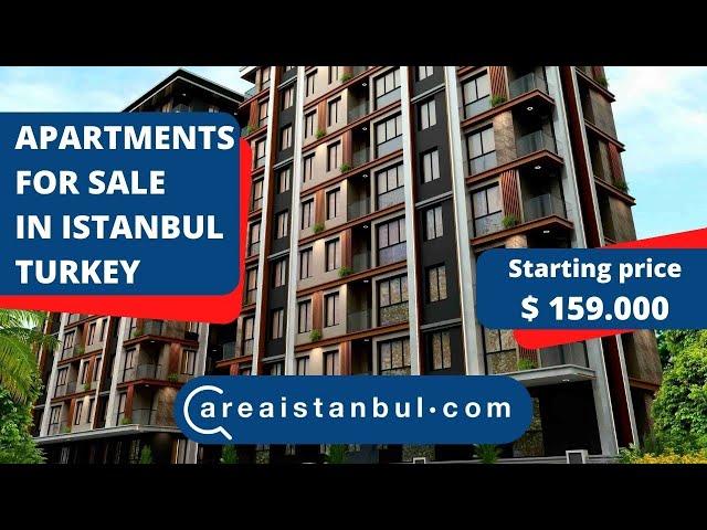 Good prices apartments for sale in Istanbul Turkey, New houses near to Golden Horn