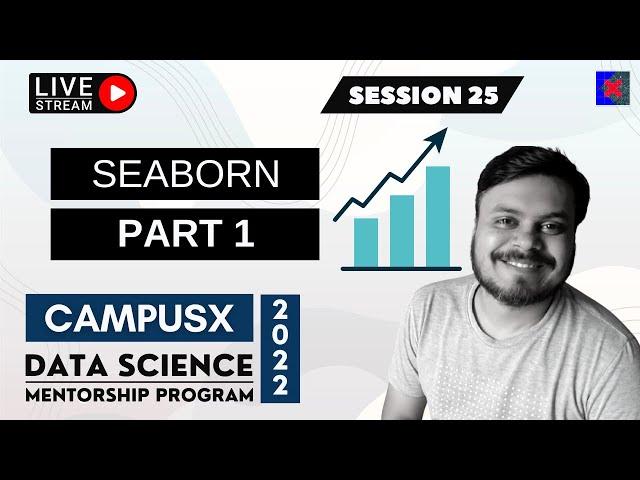 Session 25 - Plotting using Seaborn | DSMP 2022-23