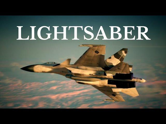 Training to become a Jedi in Ace Combat 7