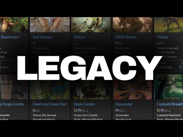 I'm Getting Into Legacy & You Should Too (Before The Bans) | MTG Meta Discussion