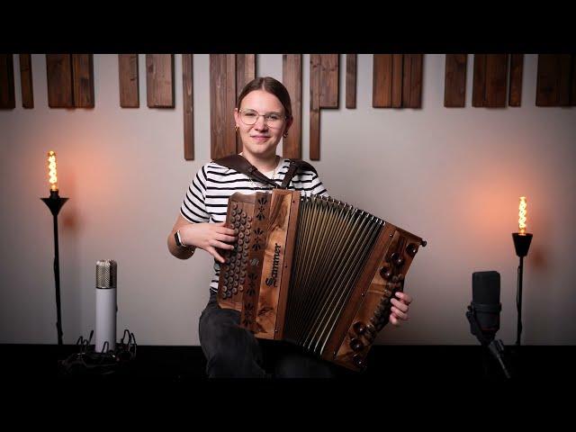 Vollmond Polka mit Sophia | Steirische Harmonika