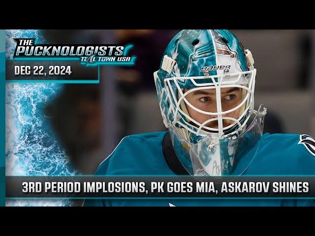 3rd Period Implosions, PK Goes MIA, Askarov Shines - The Pucknologists 231