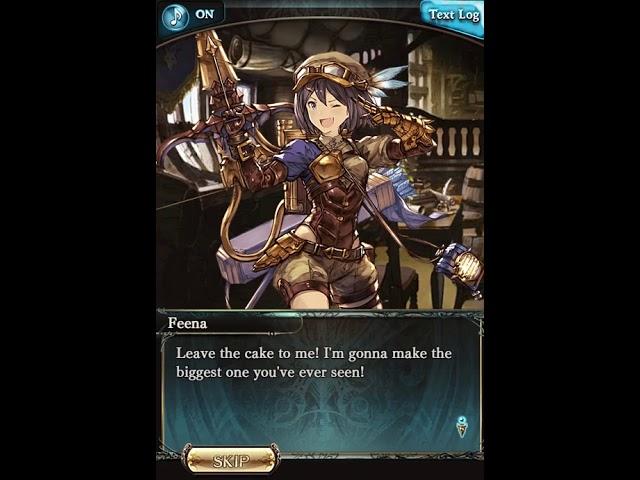 Granblue Fantasy Birthday Message Feena