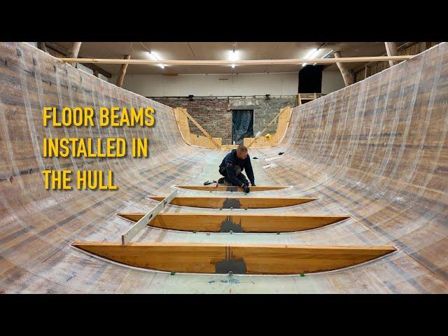 Another Part Done In Building Our 50ft Hull - Ep. 415 RAN Sailing