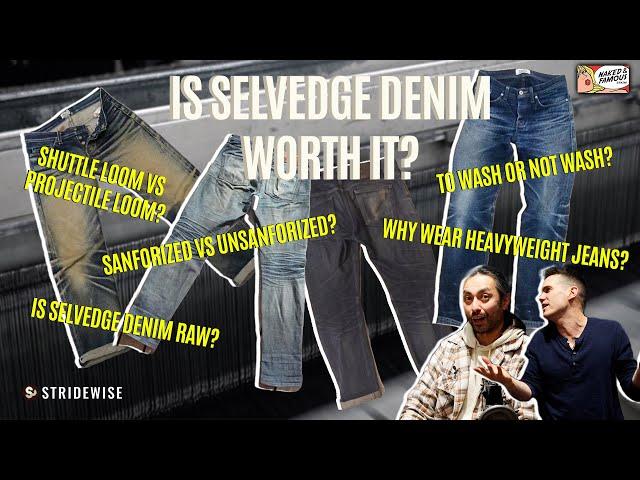 What IS Selvedge Denim?! The Complete Guide: Is It Better, Do You Wash It, and The Raw Denim Culture