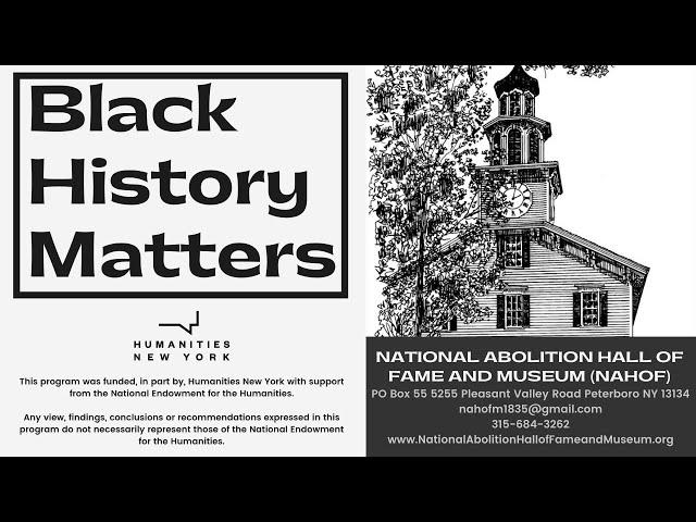 Welcome to Black History Matters!