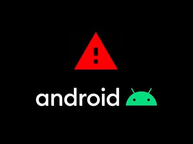 Android System Error Screens!