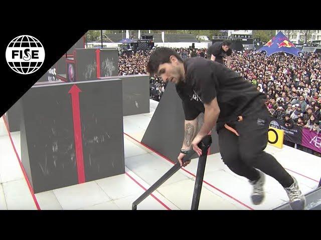 Pedro Leon Gomez | 1st Final FIG Parkour World Cup Speed run - FISE Hiroshima 2018