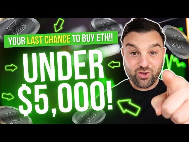 Ethereum’s Next Big Move!!  $5,000 ETH Sooner than You think!