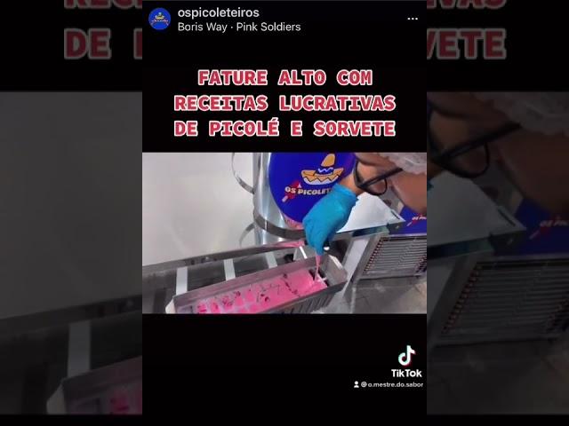 Produza seu picolé de forma fácil e simples