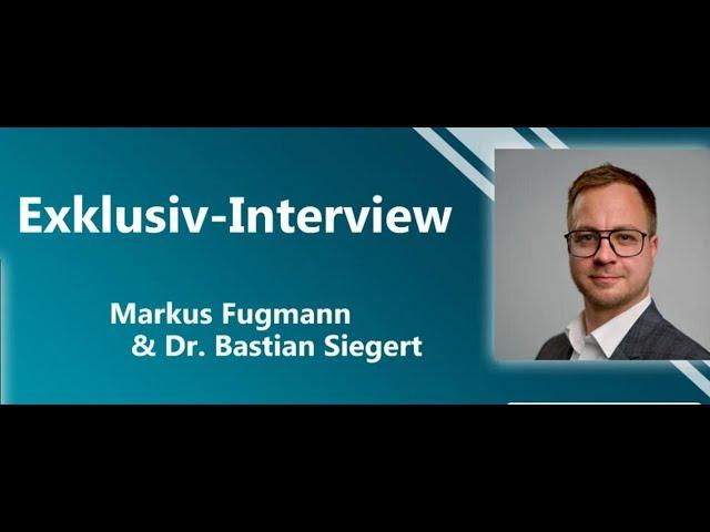 Markus Fugmann mit Dr. Siegert: Trump und die Märkte! Einschätzungen eines Portfolioverwalters