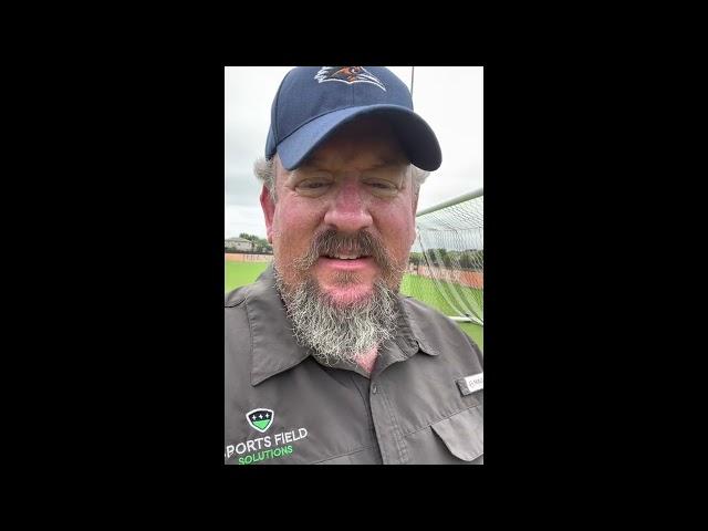 Sports Field Solutions - UTSA Soccer Post Aeration Verticutting & Topdressing