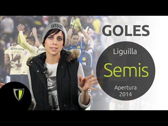 GOLES de Semifinales - Liga Mx AP 2014