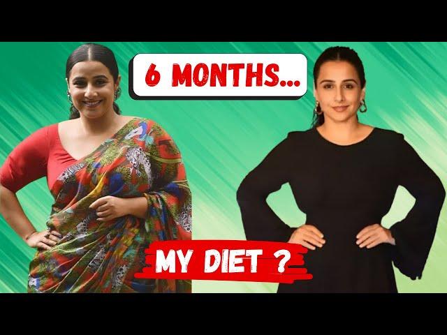 Vidya Balan Weight loss November 2024