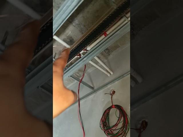 magnetic Track light installed in False ceiling Work by #AL- HAFIZ CEILING WORKS (BVRM) - 7993655277