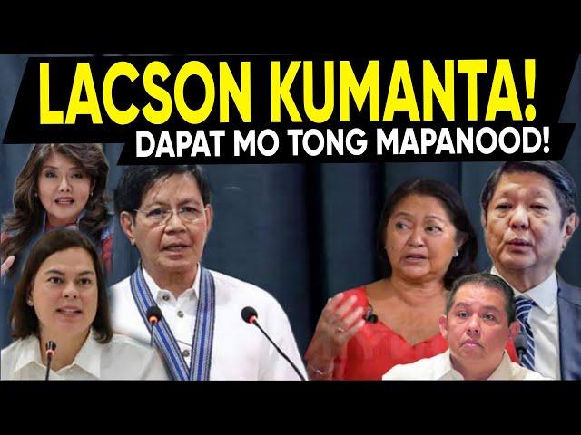 KAKAPASOK LANG Hala! Nagkagu L0 sa Malacañang? Ping Lacson Tumstig0 na? Liza Tamba PBBM PDÉA P0G0