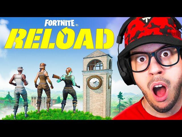 Fortnite RELOAD is HERE! (OG Tilted Towers, Pump Shotgun)