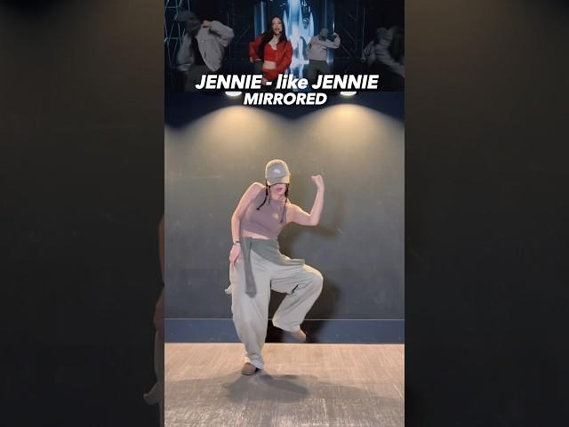제니 라이크제니 이거보고 외워 JENNIE - like JENNIE Dance Mirrored ( 제니 라이크제니 안무 거울모드 ) #kpop