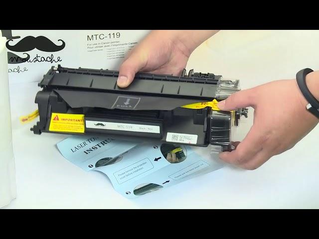 How to install Canon 119 toner cartridge for Canon LBP6300   123Ink ca