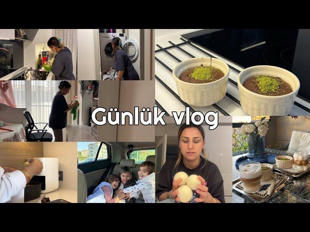 RUTİN EV İŞLERİM|ARKADAŞIM GELDİ|SUFLE YAPTIK|KURUTMA MAKİNESİ İÇİN TOPLAR ALDIM|KOKUSUNA BAYILDIM