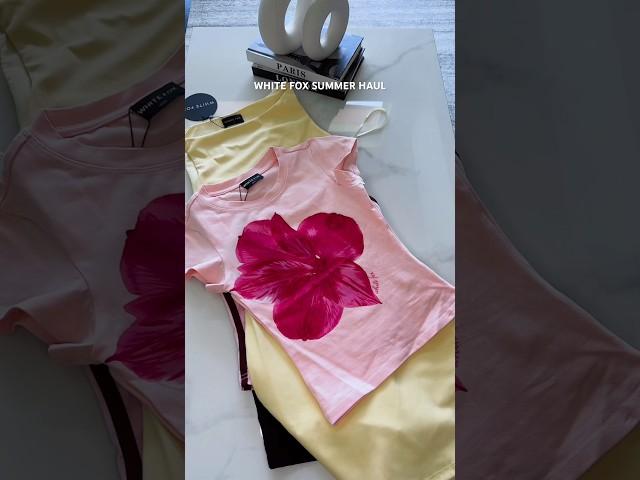 White Fox Summer Haul.!! #short #shortsvideo #shortsviral #haul #summeronshorts