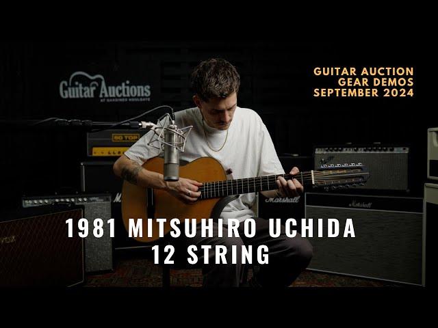 1981 Mitsuhiro Uchida 12 String Guitar | September 2024 Gear Demo | Guitar Auctions at GH