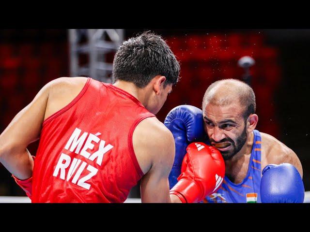 Amit Panghal (IND) vs. Mauricio Ruiz (MEX) World Olympic Qualifiers 2024 (51kg)