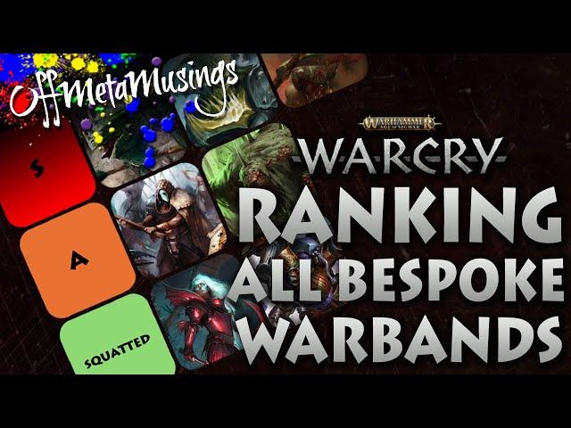 Ranking ALL One-Box Bespoke Warbands for Warcry