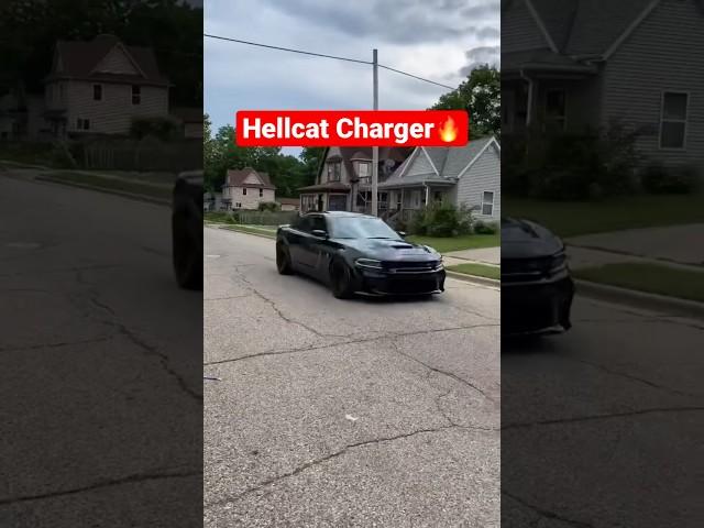 Hellcat Charger!  #charger #dodge #mopar #v8 #hellcataddicts #hellcat #fypシ #carshorts #car #yt