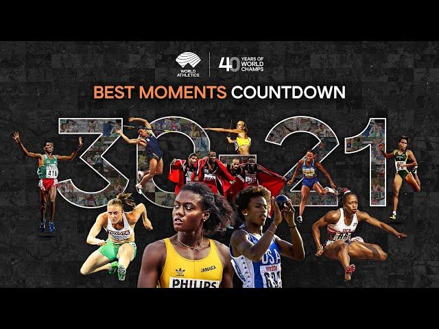 40 Greatest World Athletics Championships Moments | 30-21