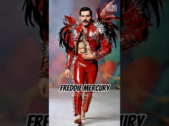 Freddie Mercury Tribute | AI Cosmic Collage for True Fans  #queen #bohemianrhapsody #aicosmic #ai